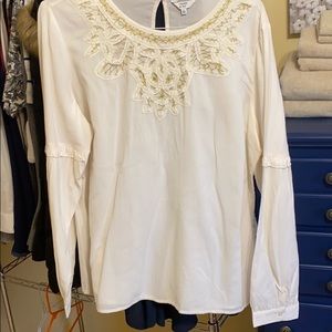Cream color blouse